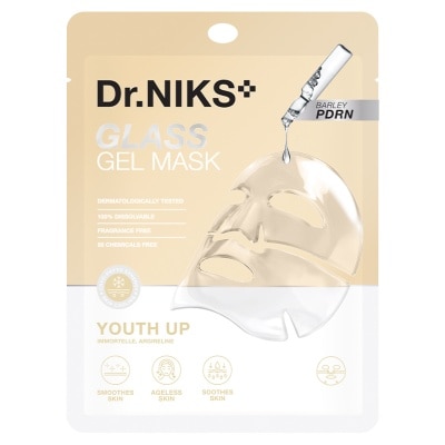 Dr.Niks ดร.นิกส์ กลาส เจล มาสก์ ยูธ อัพ 1 แผ่น