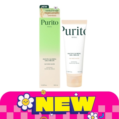 Purito - พูริโต โซล โอ๊ต อิน คาล์มมิ่ง เจล ครีม 100 มล. มอยส์เจอไรเซอร์เพื่อผิวเป็นสิว-แพ้ง่าย