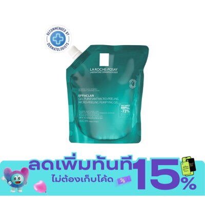 Laroche Posay La Roche Posay Effaclar Gel Micro Peeling Refill 400 ml. image