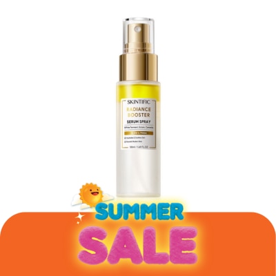 Skintific - สคินทิฟฟิค เรเดียนซ์ บูสเตอร์ เซรั่ม สเปรย์ 50 มล.