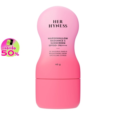 Her Hyness - Her Hyness Marshmallow Radiance C Sunscreen SPF50+ PA++++ 40 g.