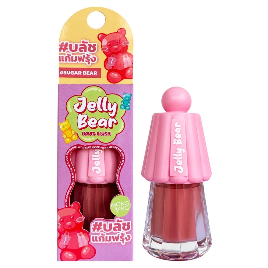 Mongrang Jelly Bear Liquid Blush 4g. Sugar Bear