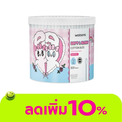 WATSONS - วัตสัน สำลีก้านกระดาษ 300 ก้าน (Esther Bunny).