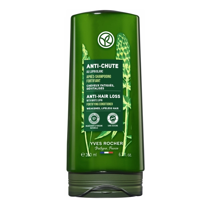 Yves Rocher อีฟ โรเช คอนดิชั่นเนอร์ แอนตี้-แฮร์ลอส วิท ไวท์ ลูปิน ฟอร์ติฟายอิ้ง 200 มล.