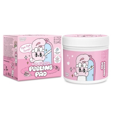 Pure Beauty - พิ้งค์บายเพียวบิวตี้ บายบายพอร์ส เอเอชเอ บีเอชเอ พีเอชเอ พีลลิ่ง แพด 70ชิ้น.