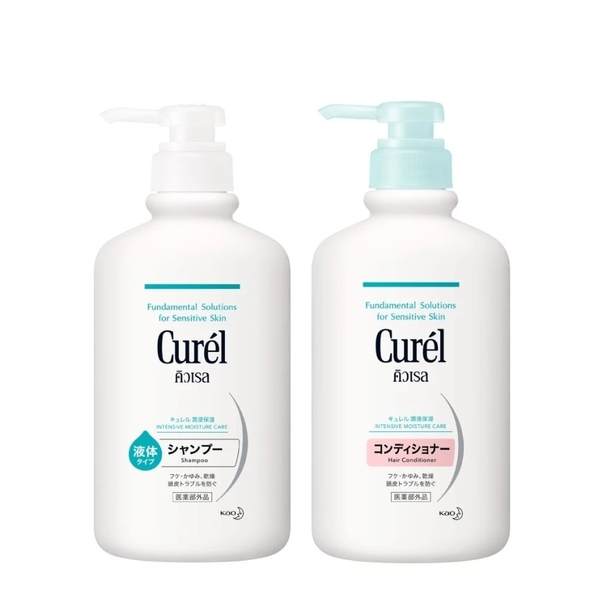 Curel Shampoo 420ml + Conditioner 420ml