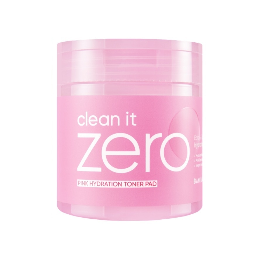 บานิลา โค โทนเนอร์ แพด คลีน อิท ซีโร่ พิงค์ ไฮเดรชั่น 70 แผ่น