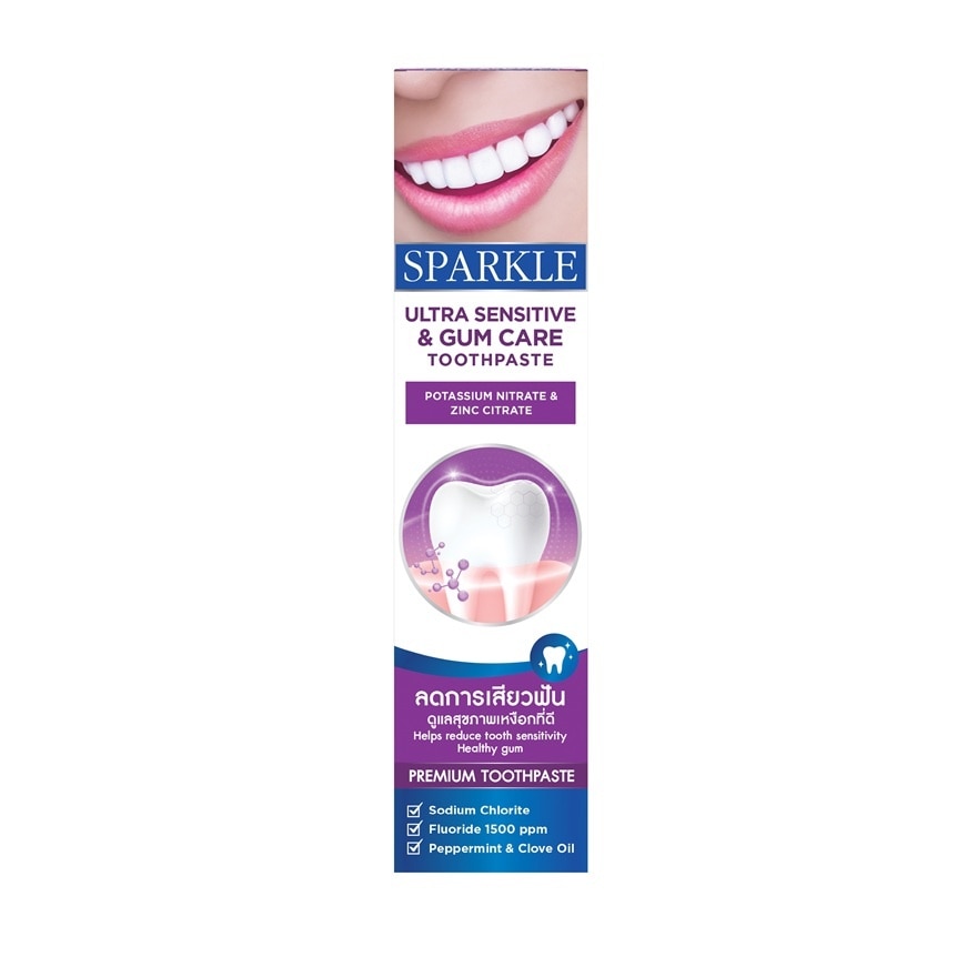 Sparkle Toothpaste Ultra Sensitive Gum Care 100 G.