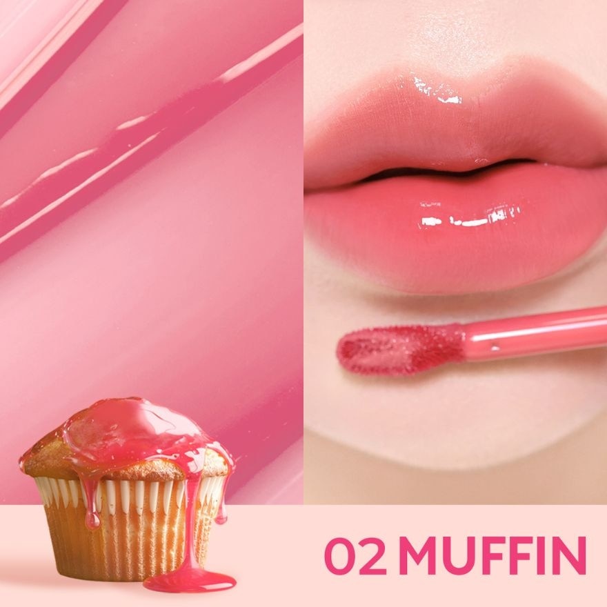 เมอร์เรซกา ซูการ์ เกลซด์ ลิป โกลว์ 2มล. 02 มัฟฟิน