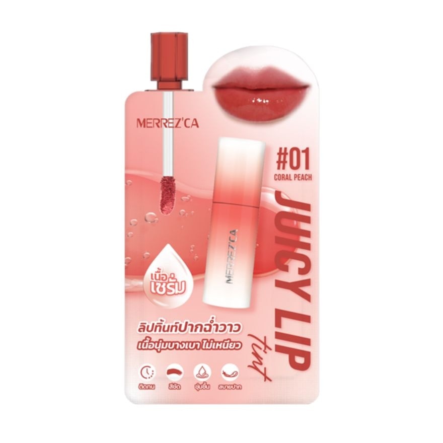 Merrez'Ca Merrez'Ca Juicy Lip Tint 2ml 01