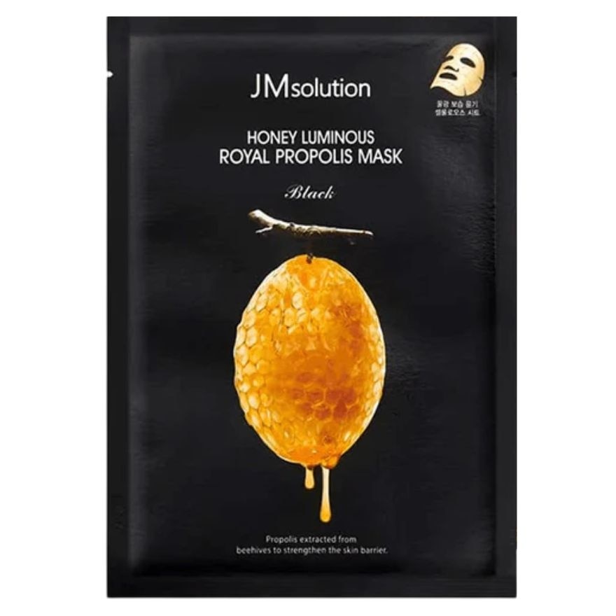 JMsolution Mask Honey Luminous Royal Propolis Black 1'S image