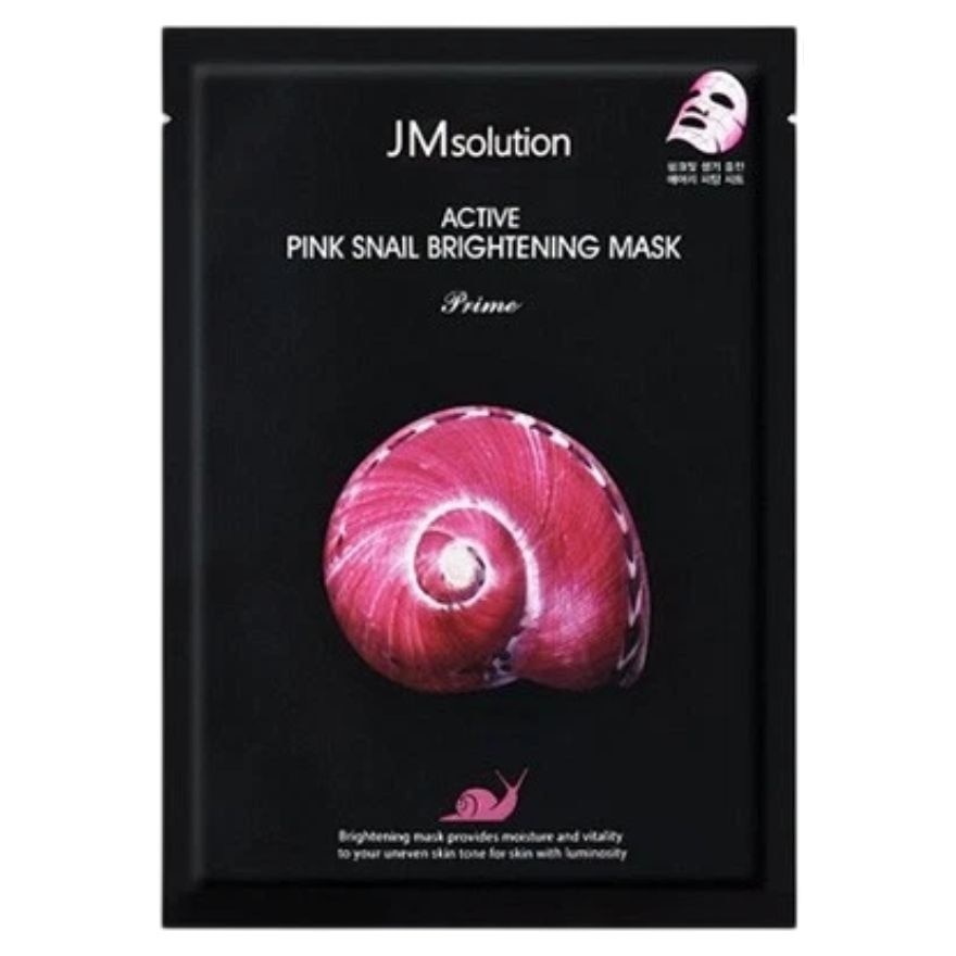 JMsolution Mask Active Pink Snail Brightening Prime 1'S image