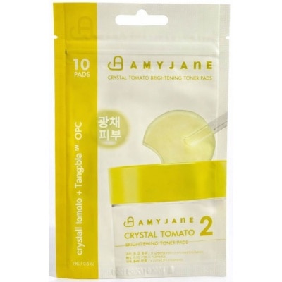 AmyJane - เอมี่ เจน โทนเนอร์ แพดส์ คริสตัล โทเมโท ไบรท์เทนนิ่ง 3 เเผ่น