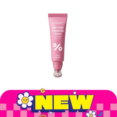 INGU - อิงกุ ไนโอ-โกลว์ ไตรเปปไทด์ บาล์ม SPF50+ PA++++ โรซี่ มอว์ฟ 10 มล.