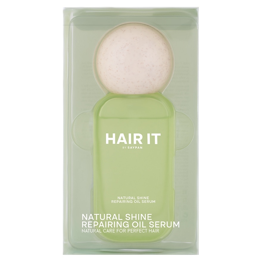 Hair it แฮร์ อิท เนเชอรัล ไชน์ รีแพร์ริ่ง ออยล์ เซรั่ม 40 กรัม