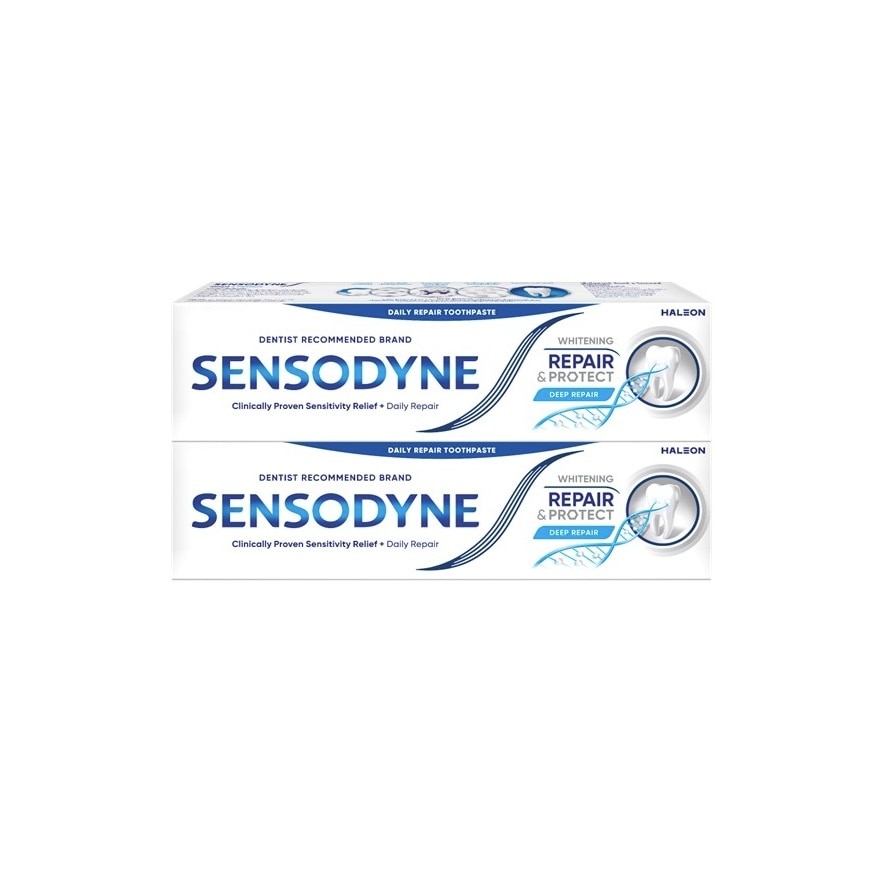 Sensodyne Sensodyne Toothpaste Repair Protect Whitening 100 G. Twin Pack