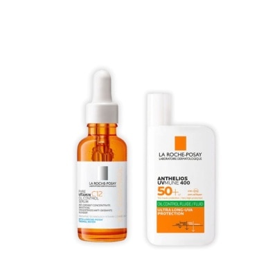 Laroche-Posay La Roche-Posay Vitamin C12 Oil Control Serum 30 ml. Anthelios Oil Control Fluid 50 m