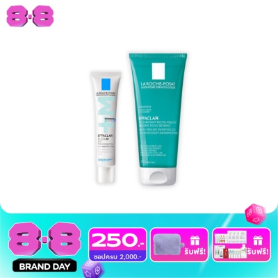 Laroche-Posay - La Roche Posay Effaclar Duo+M 40 ml. Effaclar Micro Peeling Gel 200 ml. image