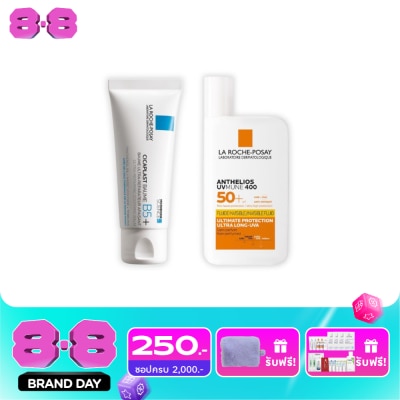 Laroche-Posay - La Roche Posay Cicaplast Baume B5+ 40 ml. Anthelios Invisible Fluid 50 ml. image