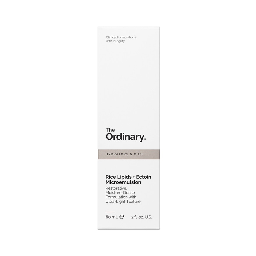 The Ordinary Rice Lipids + Ectoin Microemulsion 60 ml.