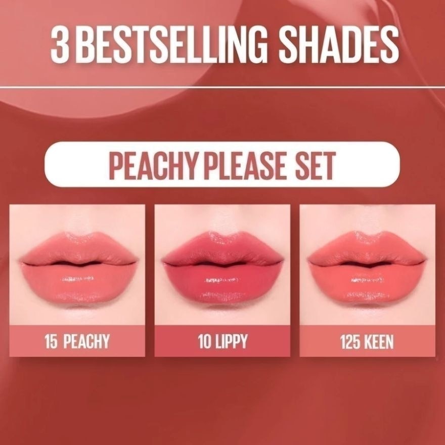 เมย์เบลลีน แพ็คสาม ซุปเปอร์ สเตย์ ไวนิล อิงค์ 4.2มล. 10+15+125