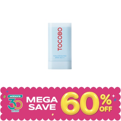 TOCOBO - โทโคโบ ซัน สติ๊ก คอตตอน เอสพีเอฟ50+ พีเอ++++ 19 กรัม image