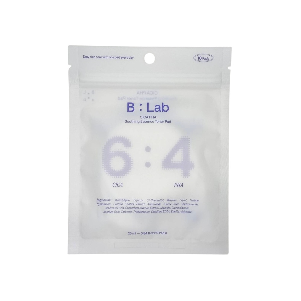 B-Lab Cica PHA Soothing Essence Toner Pad 10'S image