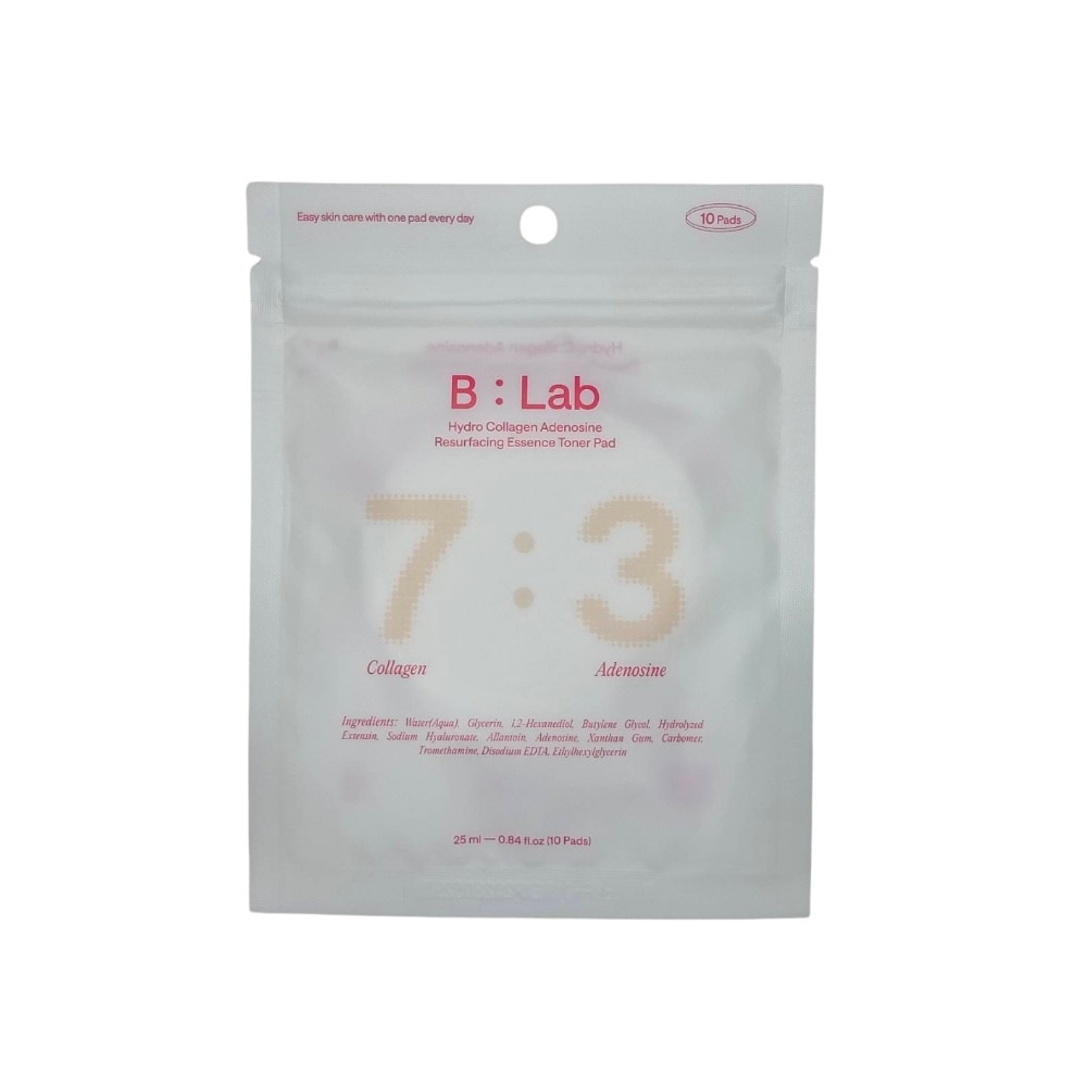 B-Lab Hydro Collagen Adenosine Resurfacing Essence Toner Pad 10'S image
