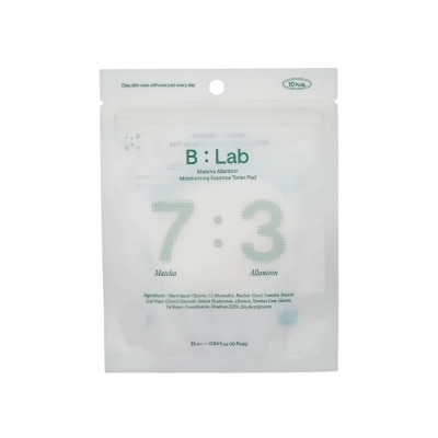 B-Lab - B-Lab Matcha Allanton Moisturizing Essence Toner Pad 10'S