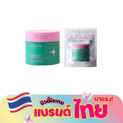 LA GLACE - LA GLACE Value Pack Acne Care Daily Calming Pads 80pcs. + Refill Size 80pads.