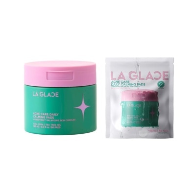LA GLACE LA GLACE Value Pack Acne Care Daily Calming Pads 80pcs. + Refill Size 80pads.