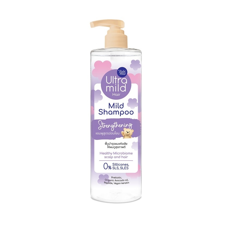 Ultra Mild By Babi Mild Shampoo Strengthening 470 Ml.