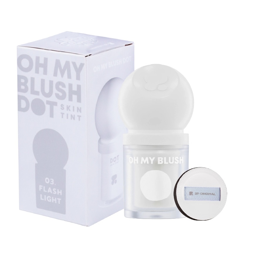 2P Original Oh My Blush Dot Skin Tint 4g. 03 Flash light