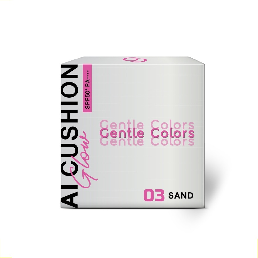 เจนเทิล คัลเลอร์ เอไอ โกลว์ คุชชั่น SPF50+ PA++++ 10ก. 03 แซนด์