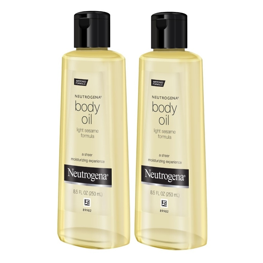 นูโทรจีน่า บอดี้ ออยล์ ไลท์ เซซามี่ 250 มล.แพคคู่