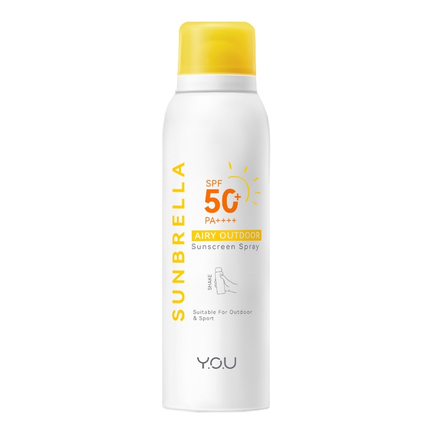 วาย.โอ.ยู ซันเบรลล่า แอรี เอ้าท์ดอร์ ซันสกรีน สเปรย์ 120 มล.