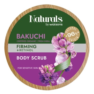 Naturals by Watsons - เนเชอรัล บาย วัตสัน บาคูชิ บอดี้ สครับ 200กรัม