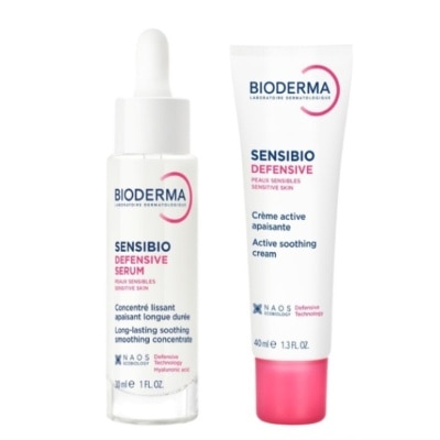 Bioderma - Bioderma Sensibio Defensive Serum 30ml + Cream 40ml