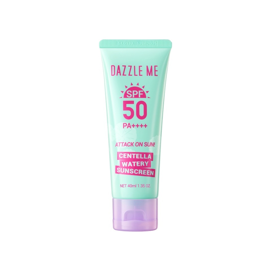 แดซเซิล มี แอทแทค ออน ซัน เซนเทลล่า วอเตอร์รี่ ซันสกรีน SPF50 PA++++
