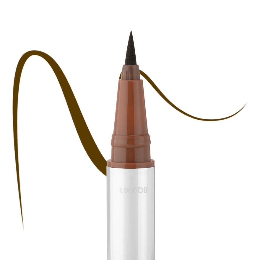 โอดีบีโอ ดูอัล เอนเดด อายไลเนอร์ - อิงก์ แอนด์ เจล 0.6ก. BQ0001-02 น้ำตาล