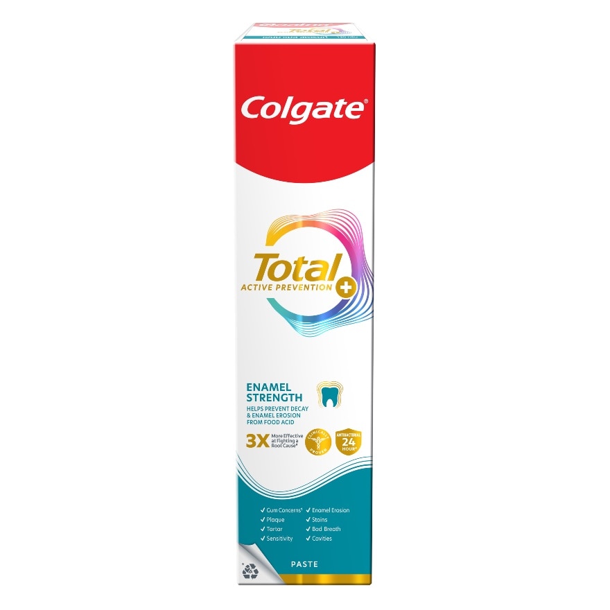 Colgate คอลเกต ยาสีฟัน โททอล เอนนาเมล สเตรนท์ 150 กรัม