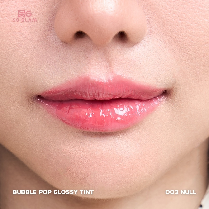 โซ แกลม บับเบิ้ล ป๊อป กลอlซี่ ทินท์ ลิป 3ก. 003 นัล