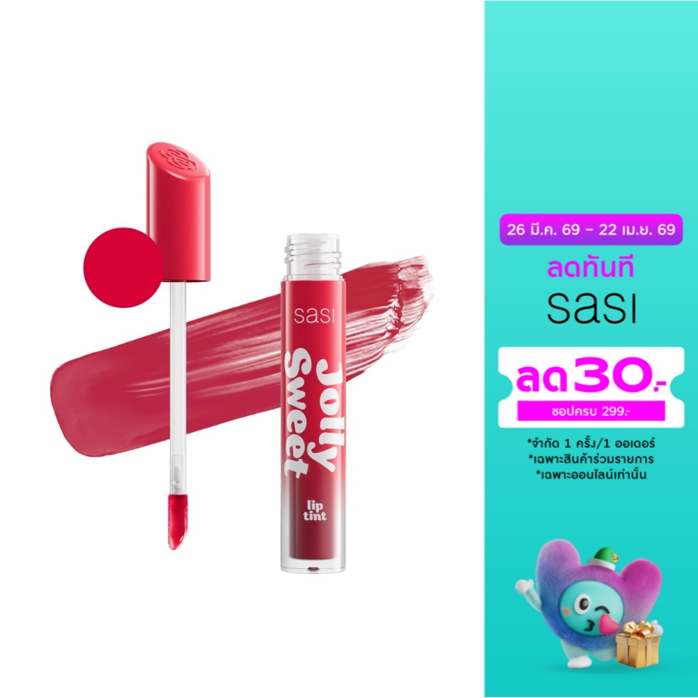 Sasi Jolly Sweet Lip Tint 3g.15 Red Velvet