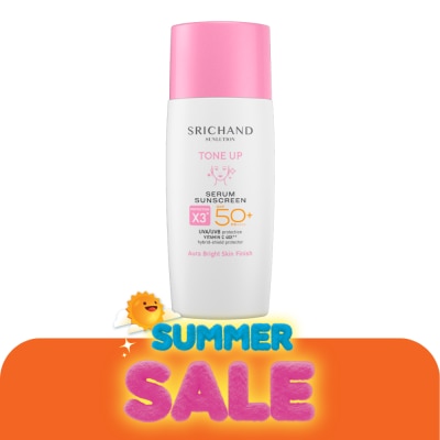 Srichand - ศรีจันทร์ ซันลูชั่น โทน อัพ เซรั่ม ซันสกรีน SPF50+ PA++++ 40มล.