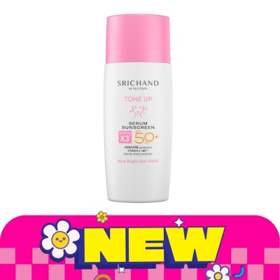 Srichand - SRICHAND Sunlution Tone Up Serum Sunscreen SPF50+ PA ++++ 40ml.