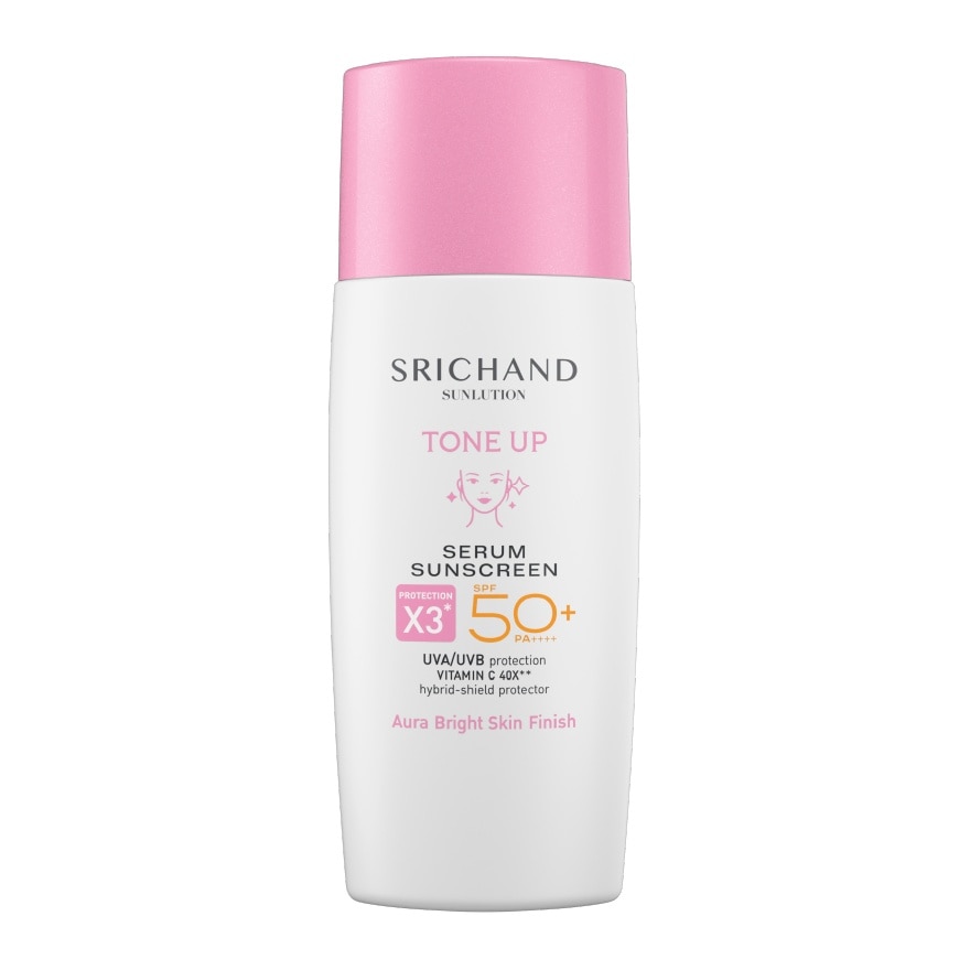 ศรีจันทร์ ซันลูชั่น โทน อัพ เซรั่ม ซันสกรีน SPF50+ PA++++ 40มล.