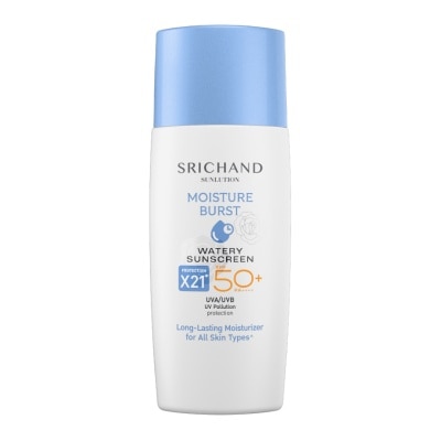 Srichand - ศรีจันทร์ ซันลูชั่น มอยส์เจอร์ เบิร์ส วอเทอรี่ ซันสกรีน SPF50+ PA++++ 40มล.