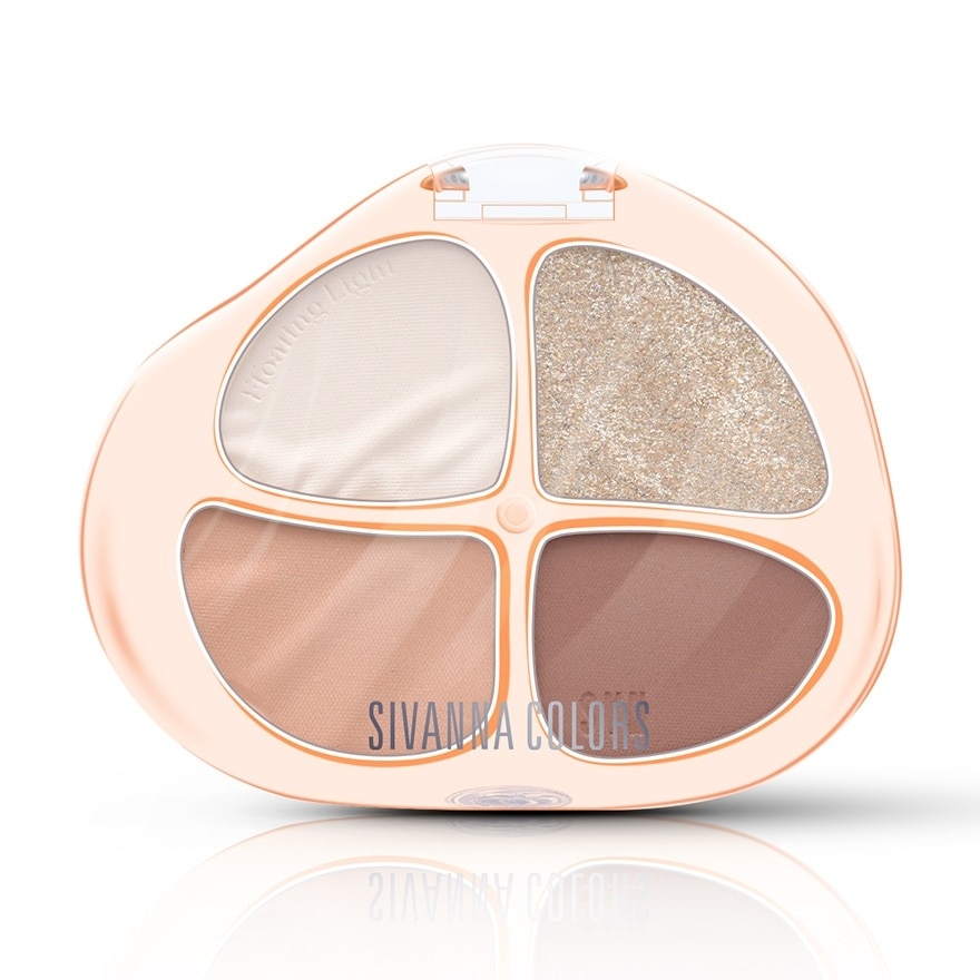 ซีเวนน่า คัลเลอร์ส โฟลทิ้ง ไลท์ โฟร์ คัลเลอร์ อายแชโดว์ 8.3ก. บราวน์ เมเปิล