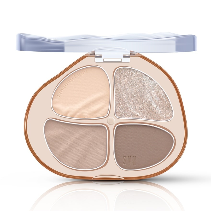 ซีเวนน่า คัลเลอร์ส โฟลทิ้ง ไลท์ โฟร์ คัลเลอร์ อายแชโดว์ 8.3ก. บรอนเซอร์ มูน