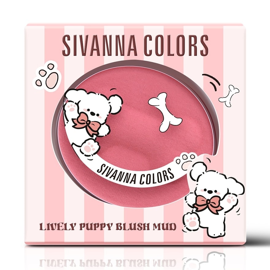 Sivanna Colors Lively Puppy Blush Mud 3.5g. Nude Lychee